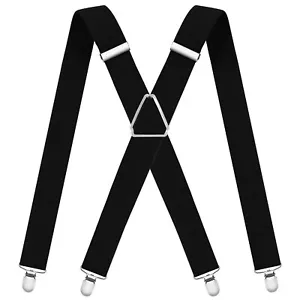 Tirantes en Y para hombres con fuertes clips Tirantes ajustables - Picture 1 of 7