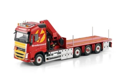 Camión camión diecast WSI 1:50 Bredenoord Volvo FH04 Globetrotter 8x2 plataforma rígida Foto 1 de 4