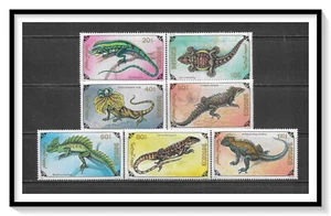 Mongolia #2005-2012 Lizards Complete Set & Souvenir Sheet MNH - Picture 1 of 2
