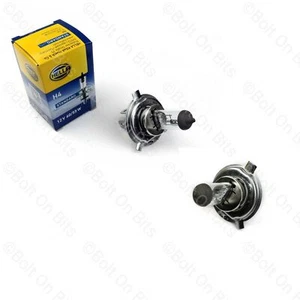 HELLA Halogen headlight headlamp bulbs Leaf Visia Acenta Tekna - Picture 1 of 3
