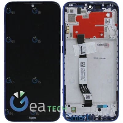 DISPLAY LCD ORIGINALE XIAOMI SERVICE PACK PER REDMI NOTE 8T M1908C3XG FRAME BLUE - Immagine 1 di 2