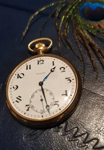 Reloj Bolsillo Zenith Oro 18ct, 83.90gr, 48.00mm, Caja Zenith Grand Prix París 1900 - Imagen 1 de 8