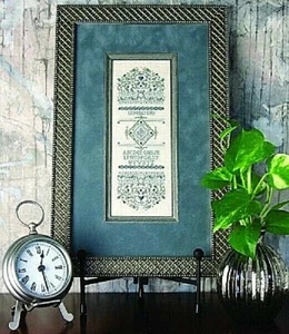 Shades Of Blue Sampler With Embellishments~Sweetheart Tree - Picture 1 of 1