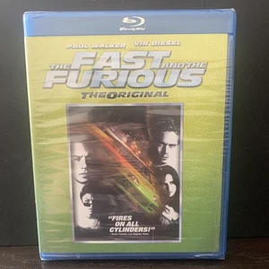 New Blu Ray Paul Walker Vin Diesel The Fast and Furious The Original Fires on - Picture 1 of 3