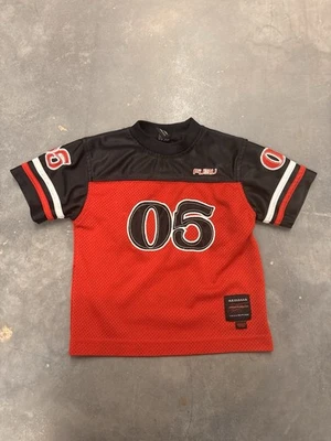 Camiseta deportiva de colección Fubu The Collection Throwback 1992 talla: Youth 2T, cosida roja Foto 1 de 4