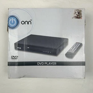 Reproductor de DVD Onn con control remoto y cables AV diseño compacto nuevo en caja (ONA18DP001) - Imagen 1 de 9