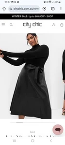 City Chic Lola Dress 18 M BNWOT - Picture 1 of 3