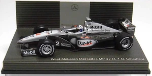 Mercedes McLaren MP4-14 #2 David Coulthard 1999 Silverstone Spa 1/43 Model - Foto 1 di 6
