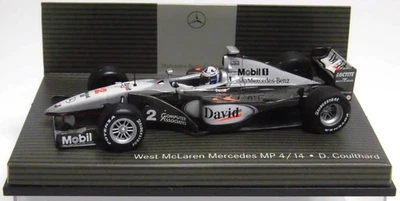 Mercedes McLaren MP4-14 #2 David Coulthard 1999 Silverstone Spa 1/43 Model - Immagine 1 di 4