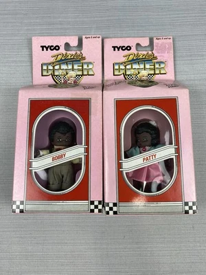 Bonecos Dixie's Diner Bobby & Patty Dolls 1989 novos na caixa - Imagem 1 de 4