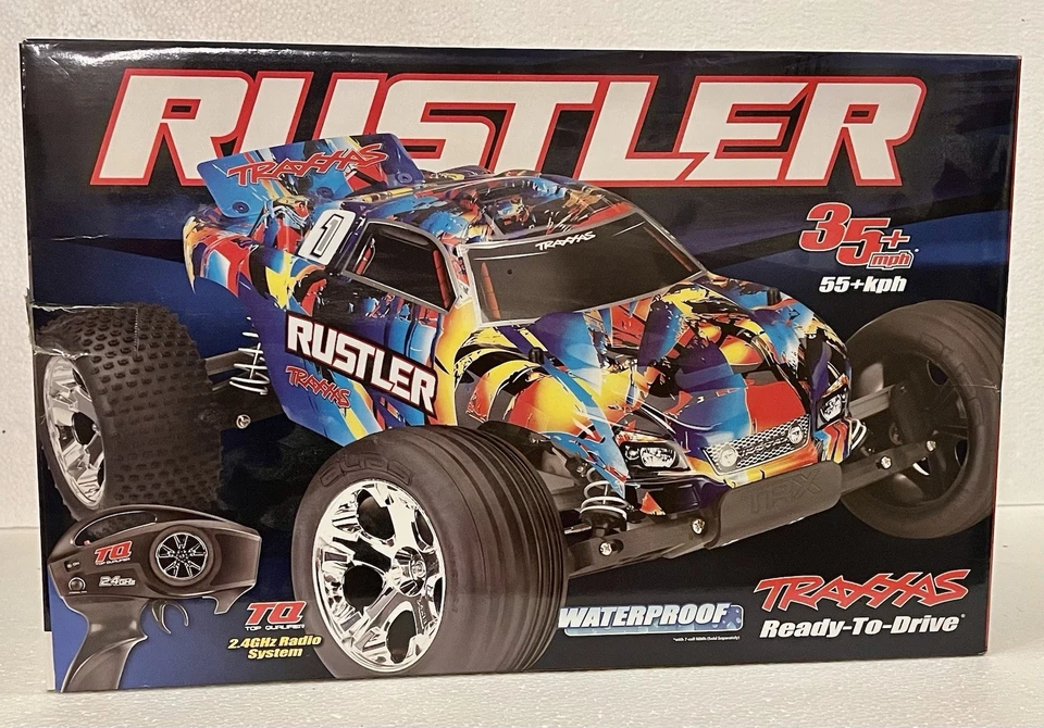 Traxxas Rustler con $ batería y cargador $ sin precio base Foto 1 de 4