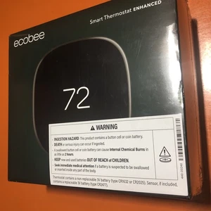 Ecobee EB-STATE6L-01 Smart Thermostat Enhanced Black - Picture 1 of 3