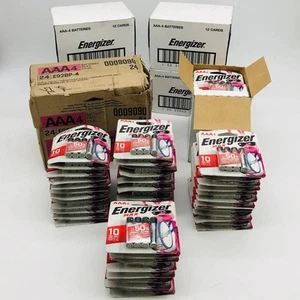 Energizer MAX E92BP4 AAA 1.5V Alkaline Batteries Large Lot of 516 Bulk Wholesale - Picture 1 of 12