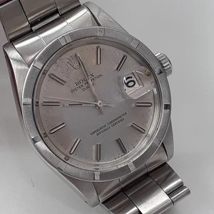 Rolex Date 34 mm Oyster Steel Automatic Watch 1500 Circa 1974 - Picture 1 of 12