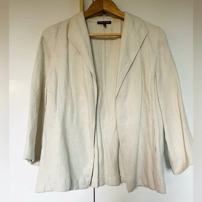 Eileen Fisher linen blazer size XS - Image 1 of 4