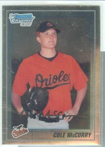 Cole McCurry Baltimore 2010 Bowman Prospects Chrome - Picture 1 of 1