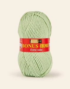 Sirdar Hayfield Bonus Chunky 100g, Jade Suave 604 - Imagen 1 de 1