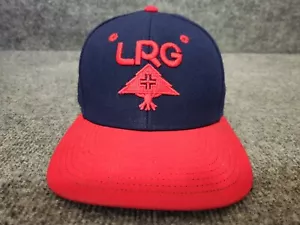 LRG Research Group Blue & Red Snapback Hat Cap - Picture 1 of 6