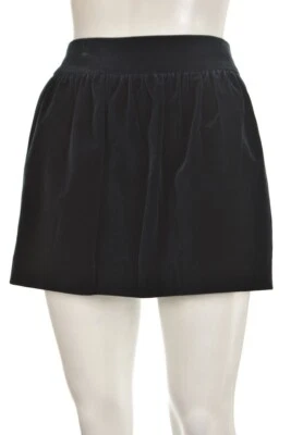 Theory Womens Skirt Size 6 Navy Blue Velvet Mini Above Knee Casual - Image 1 of 4