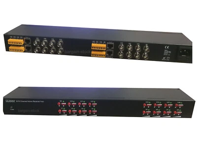 16 Channel Active Video Receiver 16CH CCTV Active UTP Video Transmission Balun - Image 1 of 4