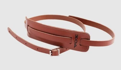 Correa vintage años 60 VOX correa de cuero nogal MM25-WAL producto genuino nueva Foto 1 de 3