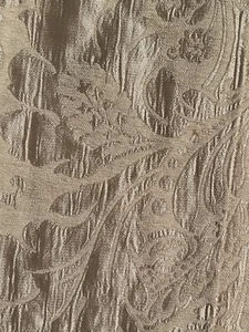 2 Croscill Curtain Panels Damask Gold Paisley Floral 40" x 87.5" - Picture 1 of 10