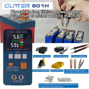 GLITTER 801H Spot Welder Machine Nickel Battery Welding Kits 19.8KW 3500A (Max) - Picture 1 of 26