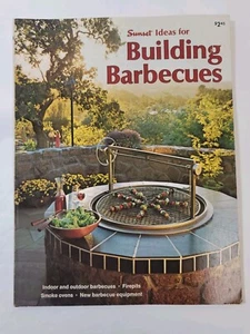 Sunset Ideas For Building Barbecues By Sunset Books 1971 Mid Century MCM - Picture 1 of 4