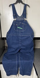 Mono con tirantes Key Imperial para hombre talla 48x30 azul denim granjero ropa de trabajo carpintero - Imagen 1 de 6
