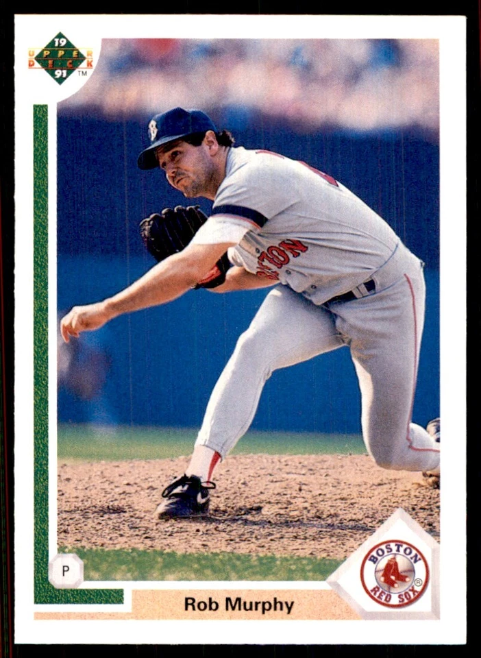 1991 Upper Deck Rob Murphy Boston Red Sox #683 - Image 1 of 2