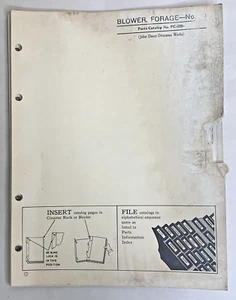 1959 John Deere Teilekatalog PC-235 Ottumwa Works #50 Futtergebläse - Bild 1 von 6