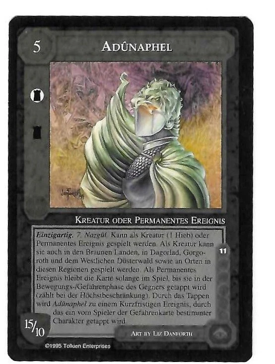 CCG 338 Mittelerde/Middle Earth ICE Adunaphel - Bild 1 von 1