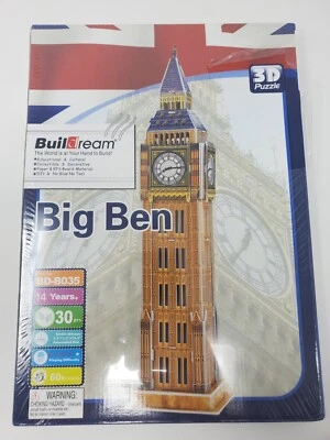 NEW Big Ben 30pcs 3D  Puzzle, BD-B035 Buildream ages 14 years+ - Image 1 of 3