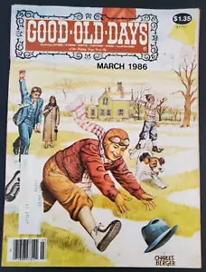 Vintage Good Old Days Magazin der glücklichen Erinnerungen März 1986 Fotos Gedichte Lieder - Bild 1 von 5