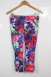 Roxy Women's Active 3/4 Dry Flight Compression Pants, Multicolored, Size S Small - Picture 1 of 9