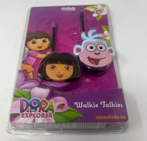 Dora The Explorer - 2 Piece Walkie Talkie Set - New - Kids - Picture 1 of 2