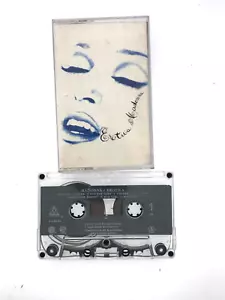 TESTED - MADONNA "Erotica" - Cassette Tape - Maverick Sire RAIN Dance Pop - Picture 1 of 2