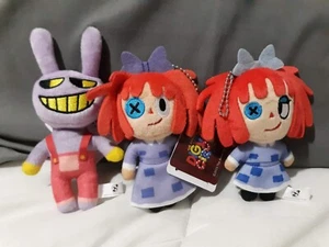 Lot of 3 - The Amazing Digital Circus Plush Keychains (Japan Imports) - Picture 1 of 2