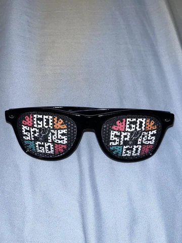 San Antonio Spurs Fiesta Edition NBA BASKETBALL Sunglasses Adult Plastic Cover
