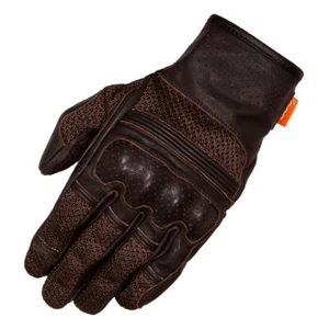 Merlin Shenstone Leather Mesh Gloves - Brown - Picture 1 of 8