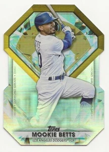 Inserto fustellato 2022 Topps aggiornamento Diamond Greats DGDC-74 Mookie Betts Dodgers - Foto 1 di 1