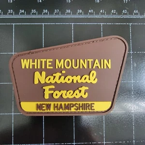 White Mountain National Forest Patch taktischer Gummi 3,75"" x 2,5"" New Hampshire - Bild 1 von 4