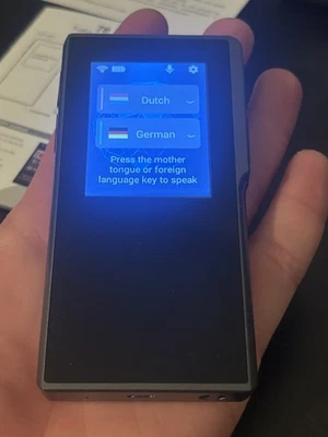 T6 Smart Voice Translator Device, 82 Languages Instant Two Way - Image 1 of 4