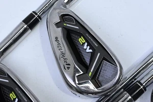 Taylormade M2 2017 Irons / 5-9 / Regular Flex Reax Steel 88 Shafts - Picture 1 of 7