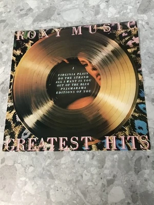 ROXY MUSIC Greatest Hits 1977 UK POLYDOR STEREO VINYL LP + INNER. ALL VGC - Image 1 of 3