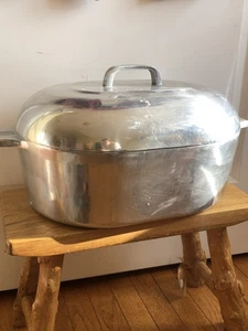 Vintage Wagner Ware Sidney 0 Magnalite 4267-P 13 Quart Dutch Oven Roaster - Picture 1 of 11