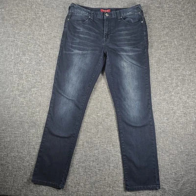Pantalones de mezclilla Guess talla 32x30 azul oscuro ajustados rectos Foto 1 de 4