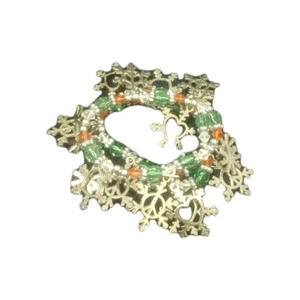 NAVIDAD Dije Pulsera Elástica Cuelga Cuentas Multicolor CONJUNTO - Imagen 1 de 6