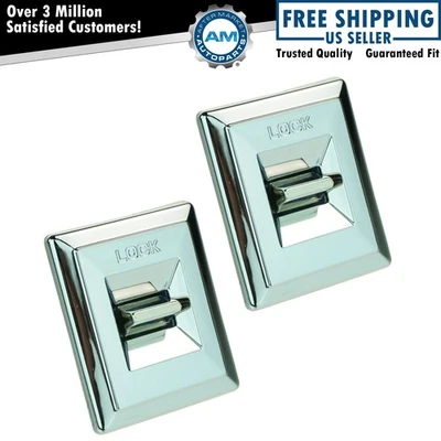 Power Door Lock Switch Button Pair Set for Buick Chevy GMC Pontiac Olds - Image 1 of 4