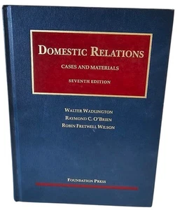 Domestic Relations, Cases and Materials (University Casebook Series) 7th Edition - Picture 1 of 2